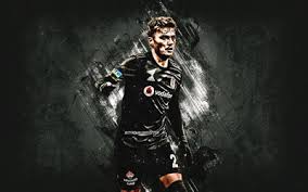 Signed since 01 jul 2004. Download Wallpapers Adem Ljajic Besiktas Serbian Football Player Portrait Gray Stone Background Football Turkey For Desktop Free Pictures For Desktop Free