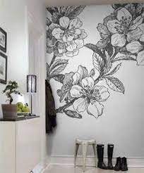 Pajangan dinding 15×30 motif bunga tulip pajangan kamar walldecor ruang tamu atau hiasan tembok penghias dinding atau hiasan. Gambar Bunga Di Tembok Simple