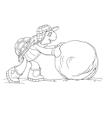Softball Malvorlagen Franklin Printable Color Pages 4 Everyone Franklin The Turtle Druckbar