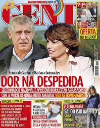 Veja o making of da dança de bárbara. Barbara Guimaraes Fernando Santos Nova Gente Magazine 09 April 2020 Cover Photo Portugal