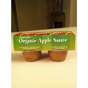 trader joe s organic apple sauce