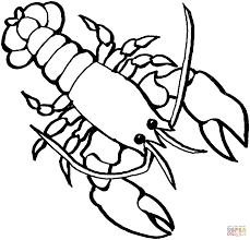 See how to draw lobsters realistically using digital painting techniques in adobe fresco, and a mixed media technique using watercolor and oil pastel on yupo. Lobster 2 Ocean Coloring Pages Coloring Pages Sea Crafts