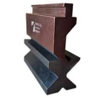 NEW 6” American Type Press Brake Punch (Height: 3.03") & 4-Way Die (2.36"sq)
