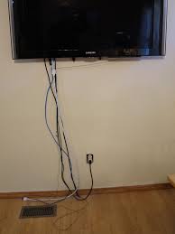 Jan 24, 2019 · don't live with a home tied down by messy wires and tangles of electric cords. My Commentary And Technical Help How To Hide Wires Going To A Wall Mounted Tv