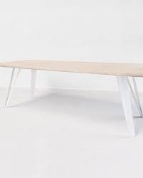fabriquez votre table ou bureau en bois massif de chene brut blanchi table basse bois pied de table design table basse