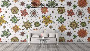 Download Full Wall Sticker Psd Mockup Free Download Designhooks