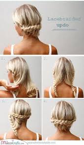 Use a thin braid as a barrette holding a waterfall of chic layers to bring a unique finish to this hairstyle. Easy Updos For Long Hair Step By Step Updo For Long Hair