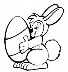 Simpatico Coniglio Con Uovo Di Pasqua Da Stampare E Da Colorare Disegni Da Colorare E Stampare Gratis Immagini P Disegni Da Colorare Disegno Coniglio Disegni