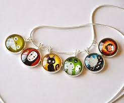 This Necklace Is Elegant And Simple For Any Fan Of Our Favorite Studio Ghibli Characters On 6 Beautiful Pen Studio Ghibli Characters Ghibli Studio Ghibli Party