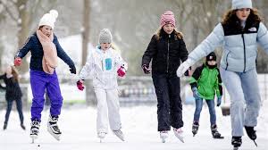 Schaatsen wat je schaatsen kan, dooi komt eraan. Jz 85dzrza4ppm