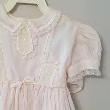 Lace A La Mode Vintage Pink Dress Fashion Clothes