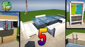 You will be able to find furniture for every part of your house, including the kitchen, bedroom, dinning, outdoors, and more! 5 Minecraft Modern Furniture Tips Youtube