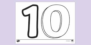 Search through 623,989 free printable colorings at getcolorings. Number Ten Colouring Page Colouring Sheets Teacher Made