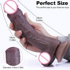 Black Skin Real Dildo Soft Sexy Big Penis Realistic cock Female Masturbator  G-spot Anal Sex Toys Strap on Huge Dick for Women - AliExpress 66