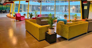 Startup team working in flexible coworking space Mumbai