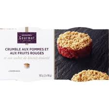 Monoprix Gourmet Crumble Aux Pommes Et Aux Fruits Rouges Monoprix Fr