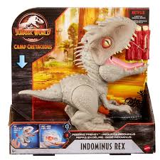 Indominus rex indoraptor action figure toy model jurassic world dinosaur pvc. Jurassic World Feeding Frenzy Indominus Rex Smyths Toys Uk