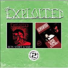 The Exploited Lets Start A War Cd