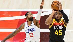Donovan vernell mitchell jr., son of nicole and donovan mitchell sr., was born in greenwich, connecticut in 1996. Nba Playoffs Utah Jazz Gewinnen Dank Dreiergala Und Donovan Mitchell Auch Spiel 2 Gegen Die L A Clippers