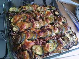 Gratin De Courgettes A La Viande Hachee Et Mozarella Cuisine Et Delice