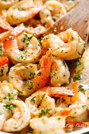 Heat the oil in a large skillet over medium heat; Garlic Butter Shrimp Scampi Cafe Delites