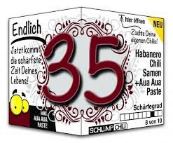 Silberhochzeiten und goldene hochzeit werden besonders. Endlich 35 Jahre Geschenk Witzige Geschenkideen Zum Geburtstag Schlump Chili Shop