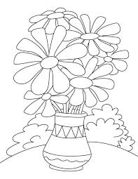 Flower Pot Coloring Pages Best Coloring Pages For Kids Printable Flower Coloring Pages Flower Coloring Pages Coloring Pages