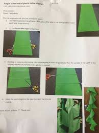 Seaweed Jungle Vines Out Of Tablecloths Vbs Crafts Jungle Jungle Decorations
