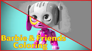 Parents must provide the best teaching for their children. Barbie Coloring Pages Spy Squad Part 6 Percy Little Dog Barbie Coloring Pages Fun Youtube