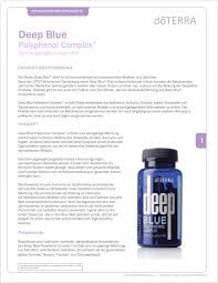 Doterra deep ice blue rub 120ml tube essential oil blend sooth muscle join ache. Was Macht Den DÅterra Deep Blue Polyphenol Complex So Einzigartig