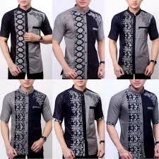 Yuk, intip 15 model baju koko modern untuk penampilan lebih fashionable! Baju Koko Muslim Terbaru 2021 Baju Koko Pria Baju Koko Lengan Pendek Koko Bordir Kombinasi Batik Alkhalis Lazada Indonesia