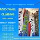 Rock Wall Climbing Sessions event image