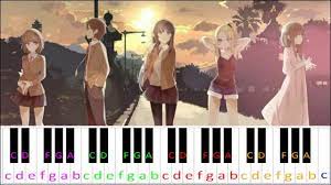 Higurashi no naku koro ni (2020). Fukashigi No Carte Seishun Buta Yarou Wa Bunny Girl Senpai No Yume Wo Minai Ending Song Piano Letter Notes