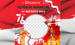Twibbon hari pramuka ke 60 tahun 2021. Template Twibbon 17 Agustus 2021 Hut Ri Ke 76 Format Png Dan Cdr Analisa Aceh