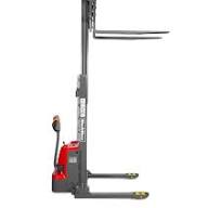 3300lbs Lithium-ion Electric Straddle Stacker, 98" Lift, Adjustable Legs &  Forks, F33-98S