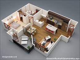 10 inspirasi desain rumah 2 lantai. Desain Rumah Dua Kamar Desain Minimalis 1 Lantai 2 Kamar Desain Rumah Minimalis Design Rumah