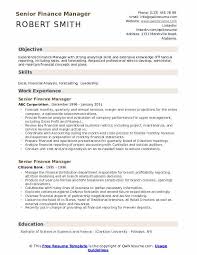 Banker resume example ✓ complete guide ✓ create a perfect resume in 5 minutes using our resume examples & templates. Senior Finance Manager Resume Samples Qwikresume