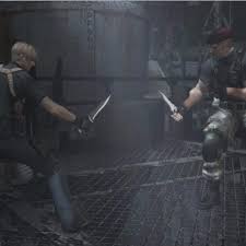 Versus | leon vs crank. Leon Vs Krauser Knife Fight Lyrics And Music By Resident Evil 4 Arranged By Gamercris11