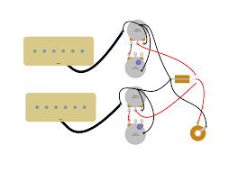 So i purchased a pair of gfs p90's to try out in my epiphone dot, and they didn't come with a wiring diagram. Les Paul P90 Wiring Diagram Humbucker Soup