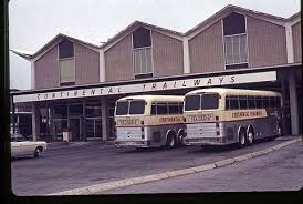 Continental Trailways Depot Location By Remie4494 Via Flickr Bus Train Truck Greyhound Bus