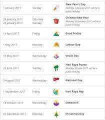 If you do, you will be delighted to work in malaysia! 7 Long Weekends In Singapore For 2017 Here S How To Make It 10 Singapore News Top Stories The Straits Times