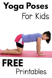Free Printable Yoga Poses Chart Kayaworkout Co