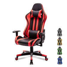 Ending friday at 11:02pm pdt 2d 4h. Soontrans Rocking Gaming Chair Pc Computer Chair Ergonomic Office Chair Racing Chair With Adjustable Recliner Armrest Headrest And Lumbar Pillow Support Red Pricepulse