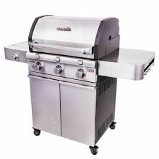 Gasgrill Char Broil Platinum 3400 S Edelstahl 3 Brenner