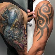 Lower back tattoos have unfortunately been dubbed tramp stamps, and these are commonly requested tattoo cover ups for women. Tips On Getting A Tattoo Cover Up Sleeve Body Tattoo Art