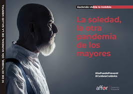 La soledad que no es deseada puede ser abrumadora y absorber por completo al sujeto que la padece. Diamundialdelasaludmental Soledad La Otra Pandemia De Los Mayores