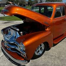 Image result for Orange 1954 Truck