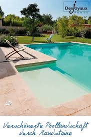 Desjoyaux Pools Randsteine Pool Wasserfall Gartenpools
