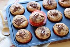 Recette Muffins Au Cœur Coulant De Nutella En Video Recette Recette Muffin Nutella Nutella Recette