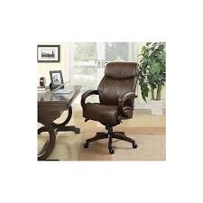 La Z Boy Bradley Leather Executive Office Chair Fixed Arms Brown 44762 At Staples Executive Office Chairs Office Chair Chair